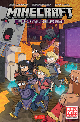 Cover Image for Minecraft Oficial: El Portal En Ruinas (Cómic) (Official Minecraft: The Ruined P: (Official Minecraft: The Ruined Portal (Comic Book) - Spanish Editio -- Sfé R. Monster, Paperback