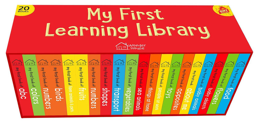 Cover Image for My First Complete Learning Library: Boxset of 20 Board Books Gift Set for Kids -- Wonder House Books, Hardcover