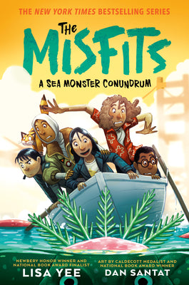 Cover Image for A Sea Monster Conundrum (the Misfits) -- Lisa Yee, Hardcover