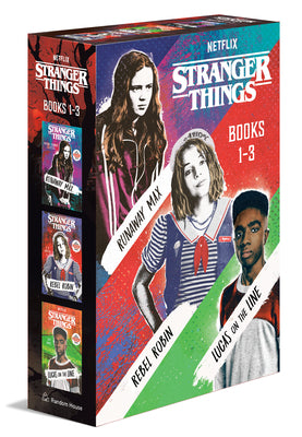 Cover Image for Stranger Things Boxed Set, Books 1-3: Runaway Max, Rebel Robin, and Lucas on the Line -- Various, Paperback