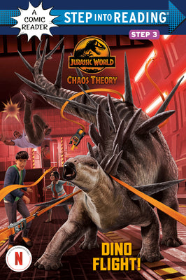 Cover Image for Dino Flight! (Jurassic World: Chaos Theory) -- Steve Behling, Library Binding