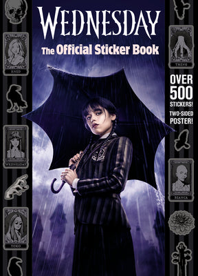 Cover Image for Wednesday the Official Sticker Book -- Random House, Paperback