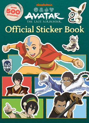 Cover Image for Avatar: The Last Airbender Official Sticker Book -- Golden Books, Paperback