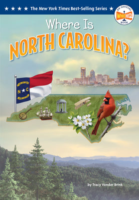 Cover Image for Where Is North Carolina? -- Tracy Vonder Brink, Paperback