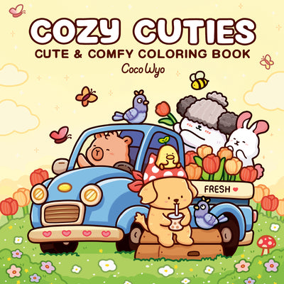 Cover Image for Cozy Cuties: Coloring Book for Adults and Kids -- Coco Wyo, Paperback