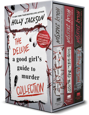 Cover Image for A Good Girl's Guide to Murder Deluxe Paperback Boxed Set: Special Deluxe Editions of a Good Girl's Guide to Murder; Good Girl, Bad Blood; And as Good -- Holly Jackson, Paperback