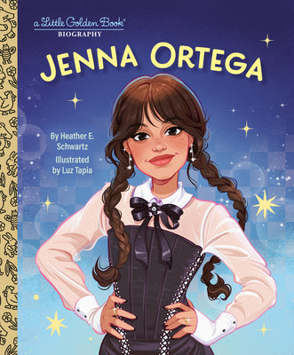 Cover Image for Jenna Ortega: A Little Golden Book Biography -- Heather E. Schwartz, Hardcover