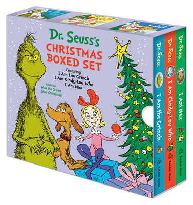 Cover Image for Dr. Seuss's Christmas 3-Book Boxed Set: I Am the Grinch, I Am Cindy-Lou Who; I Am Max: Based on How the Grinch Stole Christmas -- Dr Seuss, Hardcover