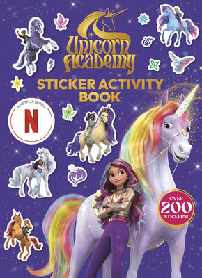 Cover Image for Unicorn Academy Sticker Activity Book -- Random House, Paperback