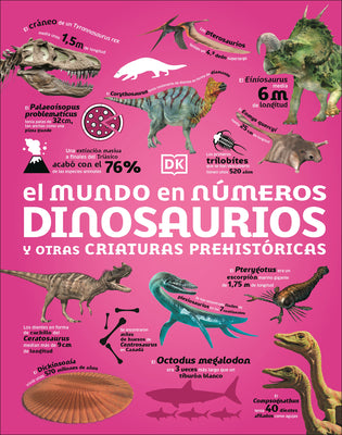 Cover Image for El Mundo En Números: Dinosaurios (Our World in Numbers Dinosaurs) -- DK, Hardcover