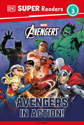 Cover Image for DK Super Readers Level 3 Marvel Avengers in Action -- Feyi Oyesanya, Hardcover