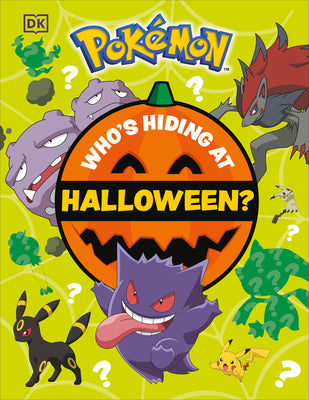 Cover Image for Pokemon Who's Hiding at Halloween? -- DK, Paperback
