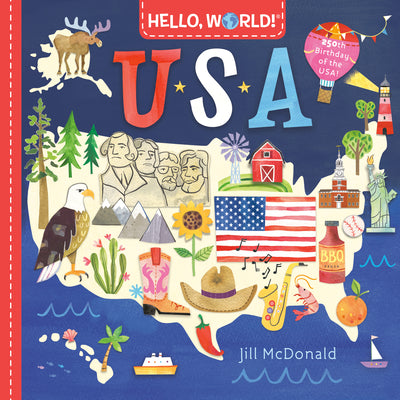 Cover Image for Hello, World! USA -- Jill McDonald, Board Books