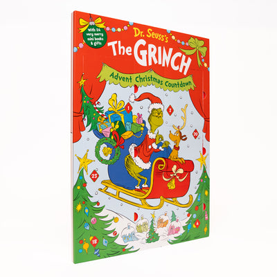 Cover Image for Dr. Seuss's the Grinch Advent Christmas Countdown: With 24 Very Merry Mini Books & Gifts -- Random House, Paperback