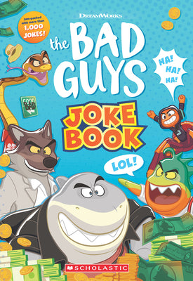 Cover Image for Bad Guys Movie 2 Joke Book -- Arie Kaplan, Paperback