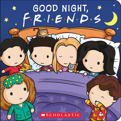 Cover Image for Good Night, Friends (Friends Board Book) -- Lori Wieczorek, Board Books