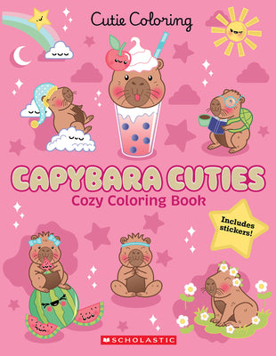 Cover Image for Capybara Cuties (Color & Chill) -- Scholastic, Paperback