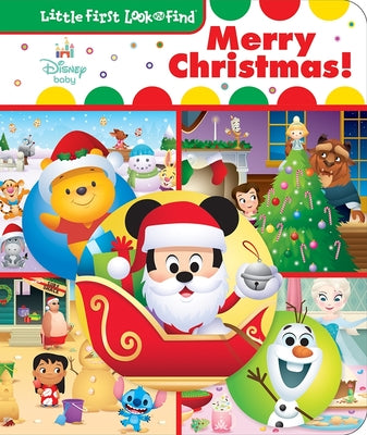 Cover Image for Disney Baby: Merry Christmas! Little First Look and Find -- Pi Kids, Board Books