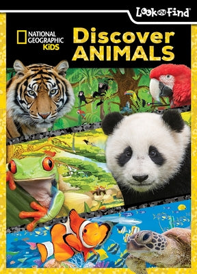 Cover Image for National Geographic Kids: Discover Animals Look and Find -- Pi Kids, Hardcover
