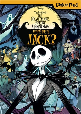 Cover Image for Disney Tim Burton's the Nightmare Before Christmas Where's Jack?: Look and Find -- Pi Kids, Library Binding