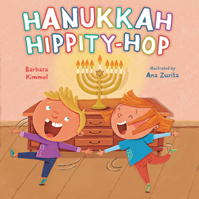 Cover Image for Hanukkah Hippity-Hop -- Barbara Kimmel, Board Books