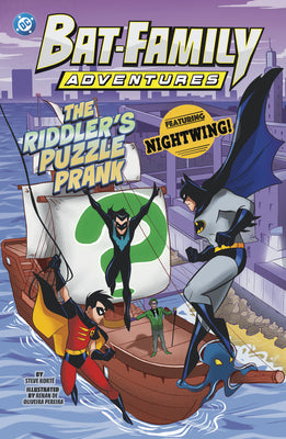 Cover Image for The Riddler's Puzzle Prank: Featuring Nightwing! -- Steve Korté, Paperback