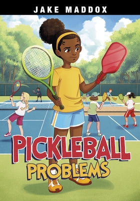Cover Image for Pickleball Problems -- Jake Maddox, Paperback
