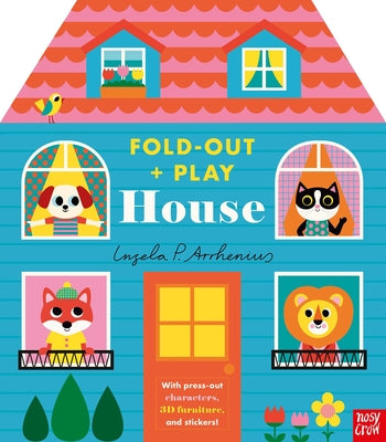 Cover Image for Fold-Out + Play: House -- Ingela P. Arrhenius, Board Books