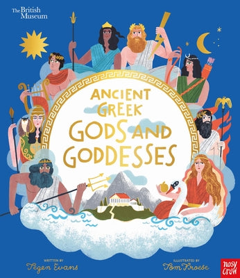 Cover Image for Ancient Greek Gods and Goddesses -- Tegen Evans, Hardcover
