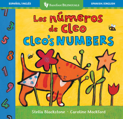 Cover Image for Cleo's Numbers (Bilingual Spanish & English) -- Stella Blackstone, Board Books