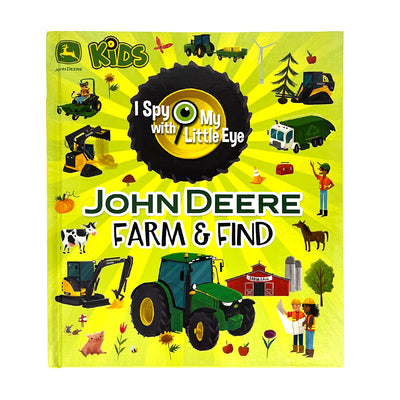 Cover Image for John Deere Kids Farm & Find (I Spy with My Little Eye) -- Jack Redwing, Hardcover