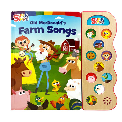 Cover Image for Super Simple Old Macdonald's Farm Songs -- Lauren Mowat, Board Books