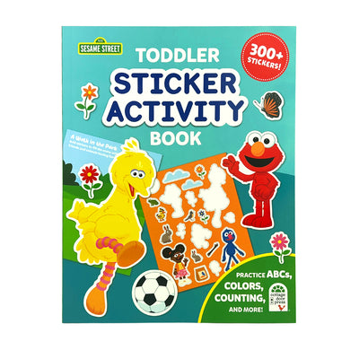 Cover Image for Sesame Street Toddler Sticker Activity Book -- Barry Goldberg, Paperback