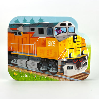 Cover Image for How Freight Trains Work -- Jack Redwing, Board Books