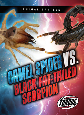 Cover Image for Camel Spider vs. Black Fat-Tailed Scorpion -- Nathan Sommer, Paperback