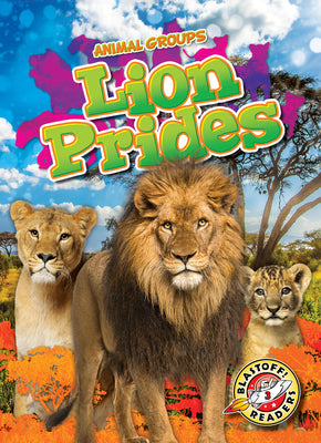 Cover Image for Lion Prides -- Rachel Grack, Library Binding