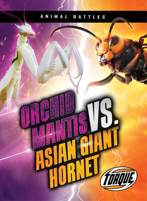 Cover Image for Orchid Mantis vs. Asian Giant Hornet -- Nathan Sommer, Library Binding